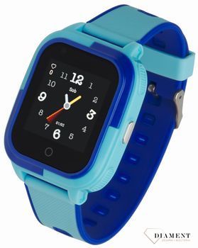 Smartwatch dla dzieci Garett Kids Craft 4G RT niebieski to nowoczesny lokalizator GPS z kartą sim i przyciskiem SOS. Posiada funkcje lokalizacji na mapie, funkcje telefonu komórkowego oraz szereg innych funkcji (2).jpg